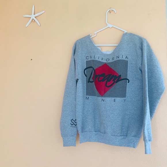 California Money Dream Sweatshirt size medium - Picture 1 of 4